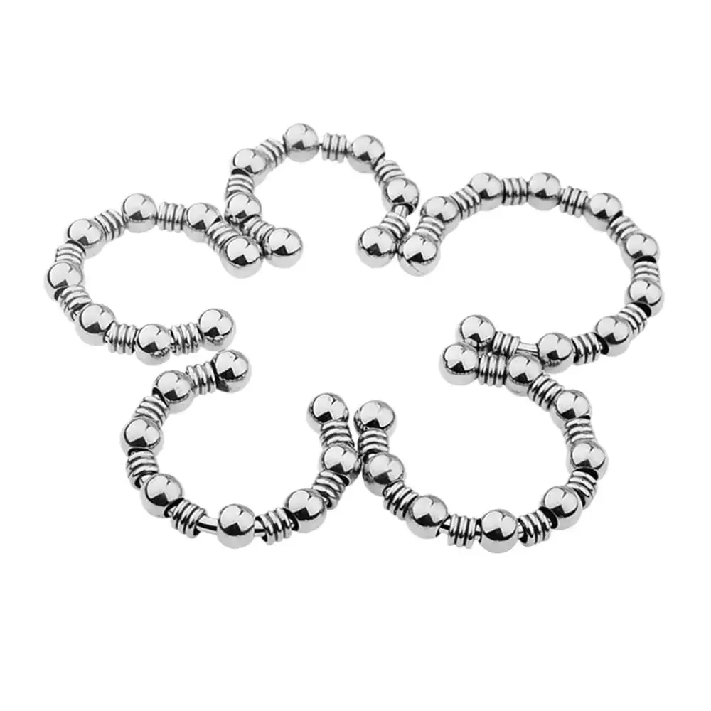 Man Stainless Steel Metal Penis Lock Cock Ring Delay Ejaculation Ball Scrotum Stretcher Erection Cock Ring Slave Male Sex Toy — image 1