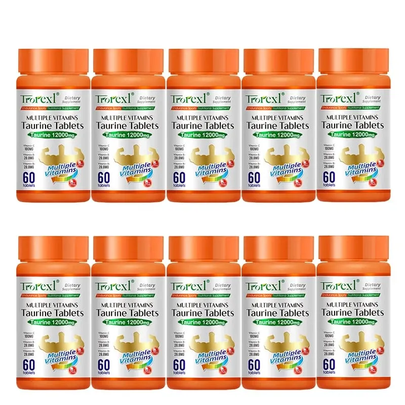 Multiple Vitamins Taurine Tablets for Energy boost fatigue relief and enhance physical strength — image 11