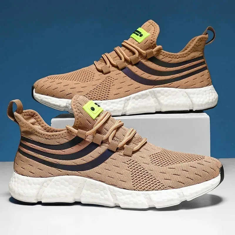 Men’s Sneakers Comfortable Breathable Platform Shoes Summer Man Running Shoes Breathable Comfortable Fashion Walking Sneakers — image 13