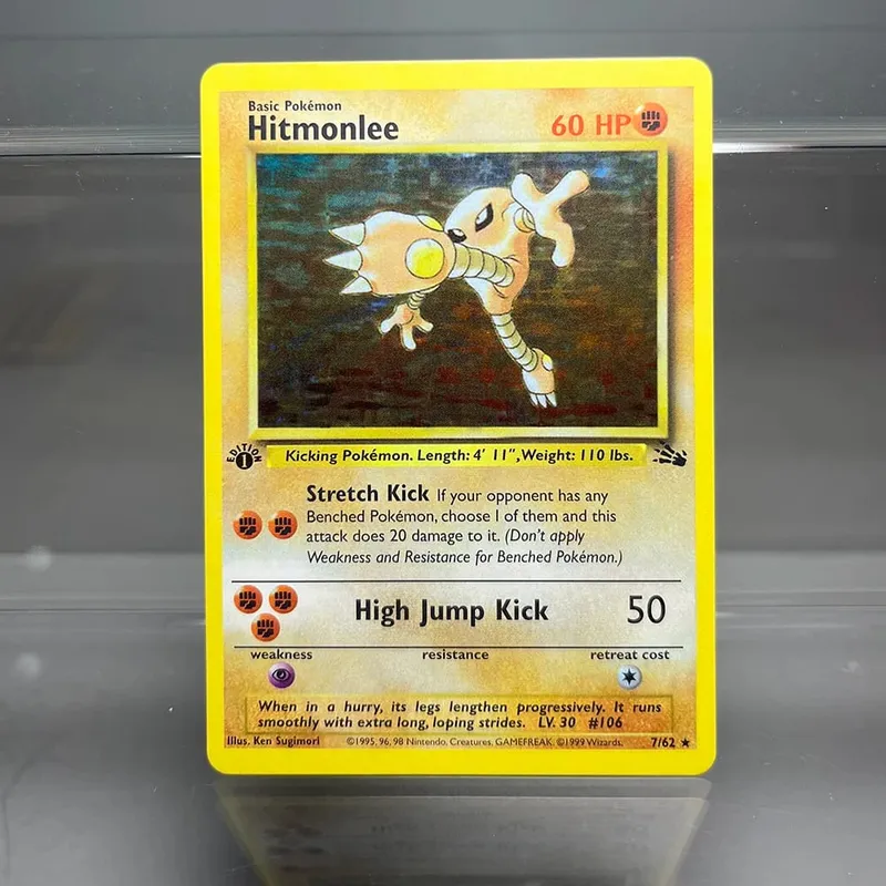 PKM Single Cards Fossil Gengar Dragonite 1st Edition Kabutops Lapras PTCG Proxy Cards Collection Battle Cards Toys Gifts — image 8