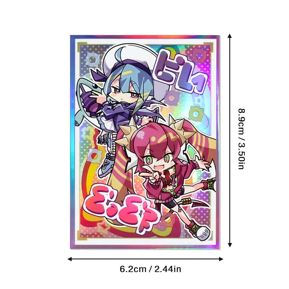 62x89mm 50PCS Animated Art Card Sleeves Board Game Card Sleeves Game Collection Cards Sleeves Protector for YGO Card — image 2
