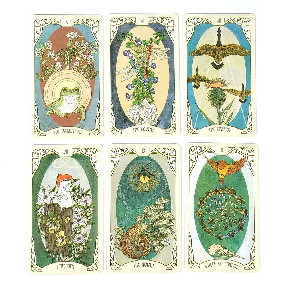 The Classic Forager's Daughter Tarot Cards Deck Mysterious Board Game Fortune Telling Witchy Beginner Tarot Learning Tarot Cards — image 2