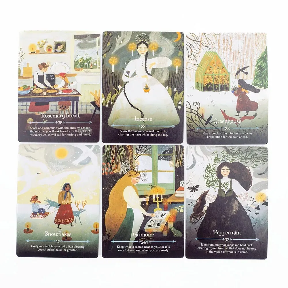 Seasons of The Witch Imbolc Oracle Tarot Board Game 44 Cards for Spiritual Guidance 10.4*7.3cm — image 4