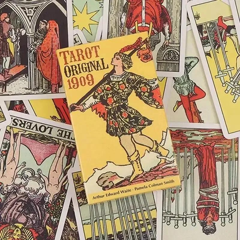 Jeu de cartes de Tarot The Rider Waite Smith, 1909, Oracle Deck pour débutants, anglais, espagnol, édition de Divination classique