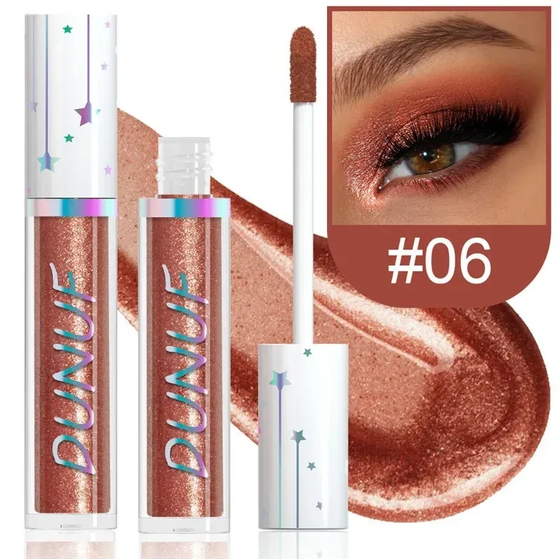 24color Eyeshadow Stick Liquid Eyeliner Metallic Color Green Pearlescent Glitter Eye Shadow Waterproof High Gloss Makeup Pigment — image 13