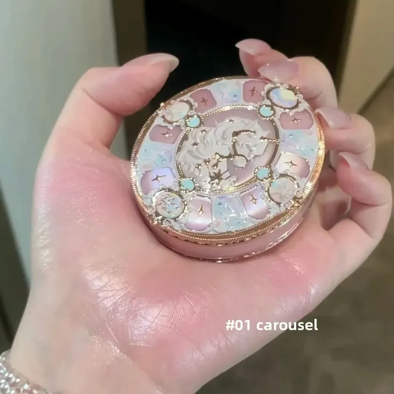 Flower Knows Unicorn Vintage Eyeshadow Palette Blush Highlighter Lipstick Cute Girly Cosmetics for Women — image 14