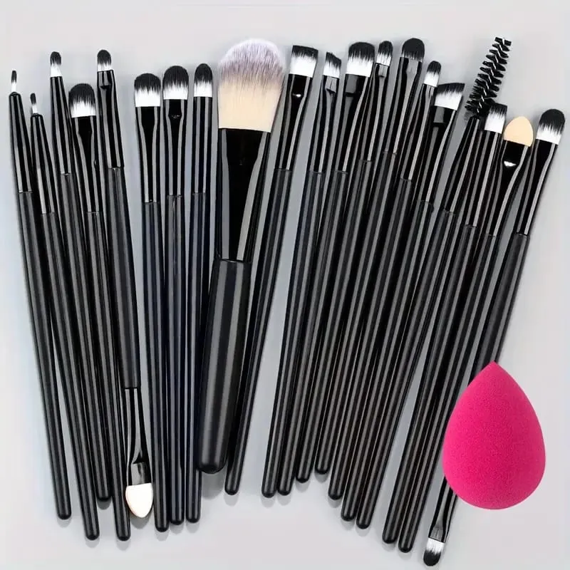 8Pcs-20Pcs Makeup Brushes Set Soft Fluffy Eyeshadow Brush Detail Concealer Blush Loose Powder Foundation Highlighter Beauty Tool — image 22
