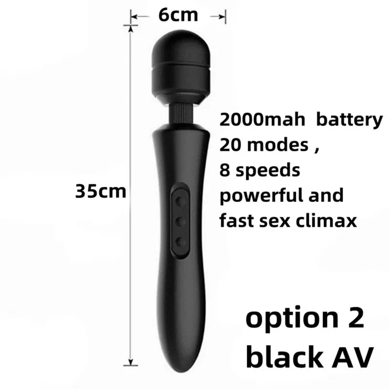 Body Massage Vagina Magic Wand Massager AV Vibrators Dildo Masturbator Product Clitoris Stimulator Adult Sex Toy Women Men Penis — image 40