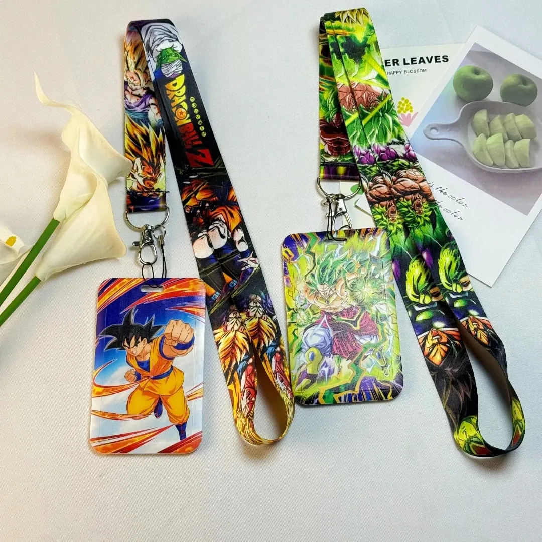 Dragon Ball Credential Holder Japanese Anime Lanyards for Key Neck Strap For Card Badge Gym Keychain Keyring Accessories Gifts — image 1