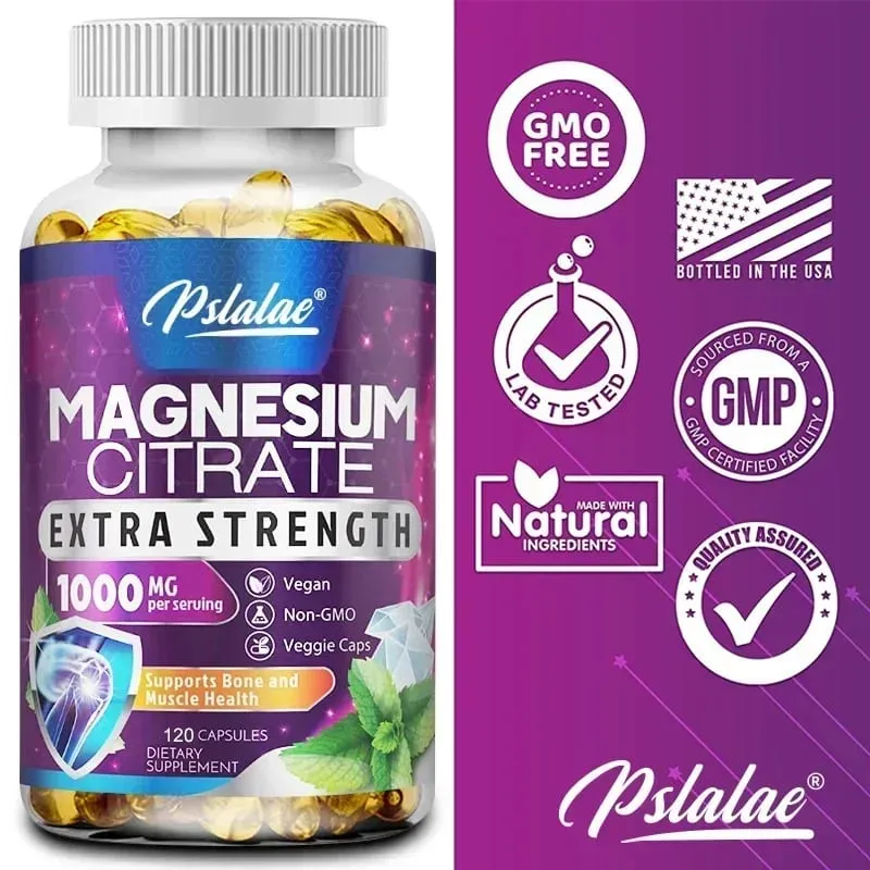 Magnesium Citrate - Muscle Nerve and Energy Support Improved Heart Health — image 5