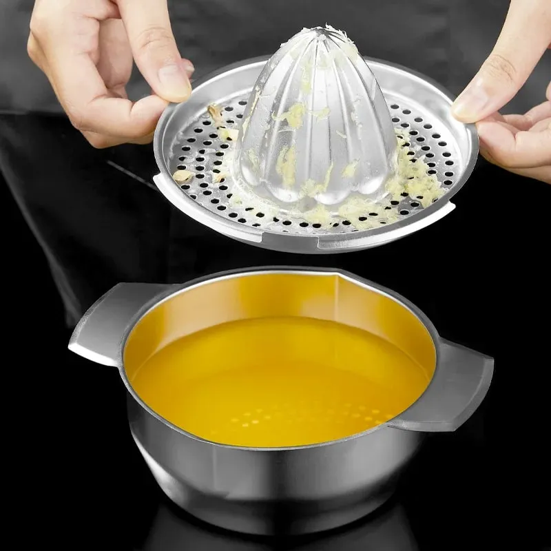 304 Stainless Steel Fruit Lemon Orange Juicer Household Small Creative Juicer Portable Manual Juicer kitchen accessories