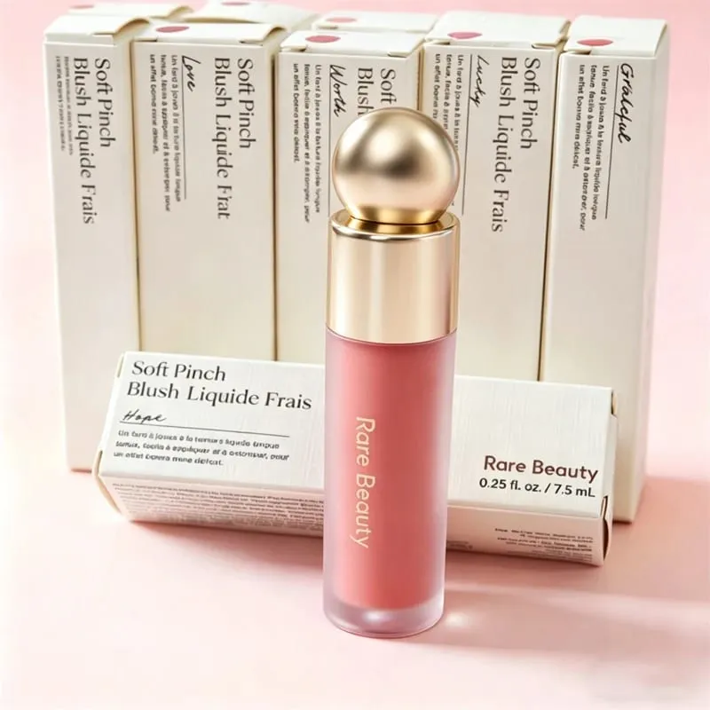 Rare Beauty Soft Pinch Liquid Blusher Silky Waterproof Moisturizing Woman Makeup Happy Hope Bliss Wonder Believe Blush Liquide — image 11