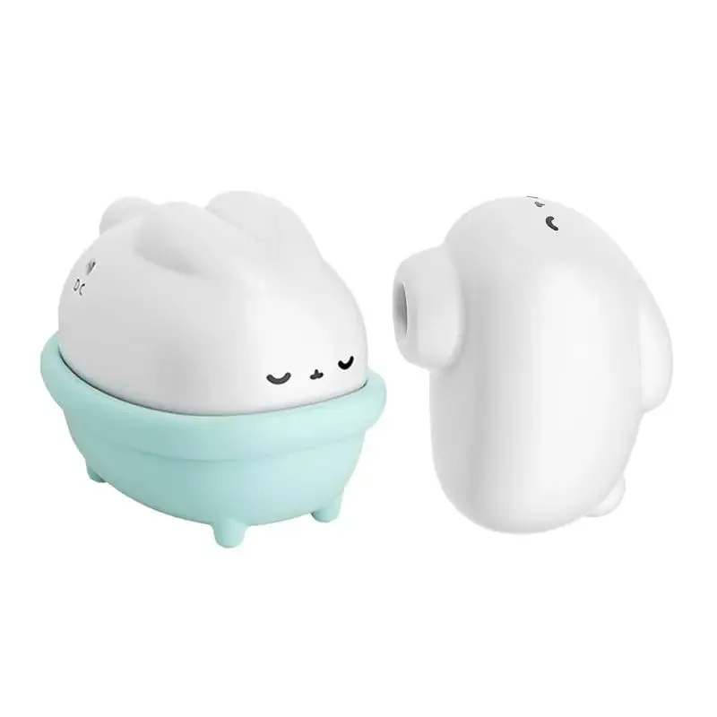Vibrating Egg Massager Cute Rabbit Pussy Clit Sucking Vibrator G-spot Clitoral Stimulator USB Rechargeable Adult Sex Toy