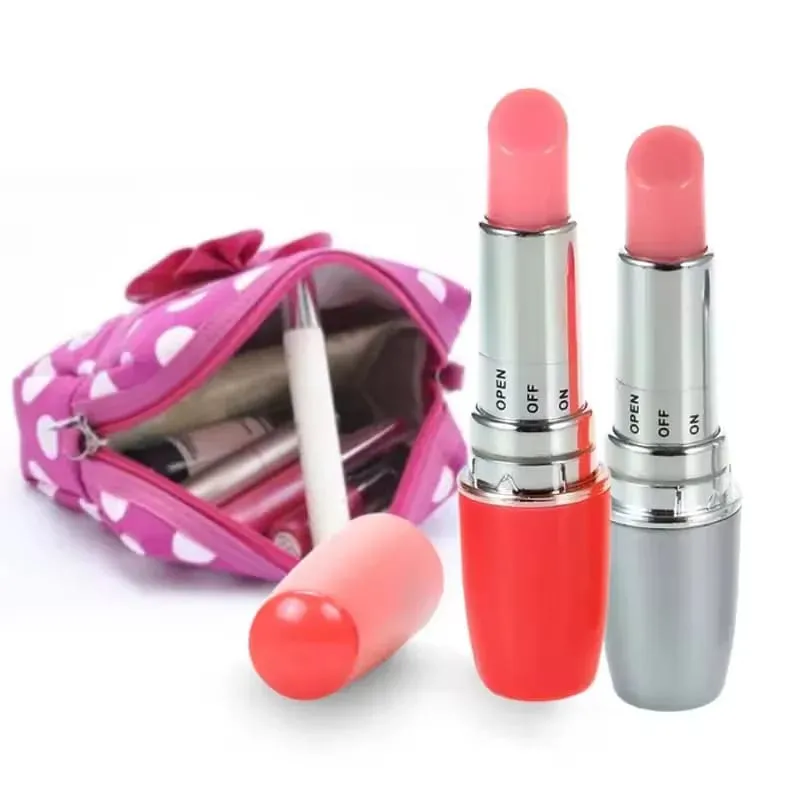 Vaginální masáž Discret Mini Lipstick Clitoris Stimulátor masturbátor Dildos Vibrátory sexuální hračky pro ženy AV vibrační sex shop — image 3