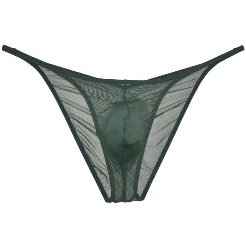 Men's semitransparent and ventilate Briefs Comfort improvement cooler Bikini Underwear — image 15