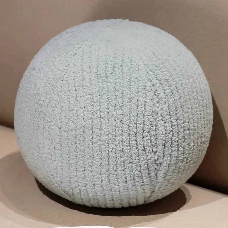 30cm Ins Style Ball Pillow Soft Plush PP Cotton Sofa Pillow Ornament Stuffed Nordic Round Pillow Throw Pillows Home Decoration — image 28