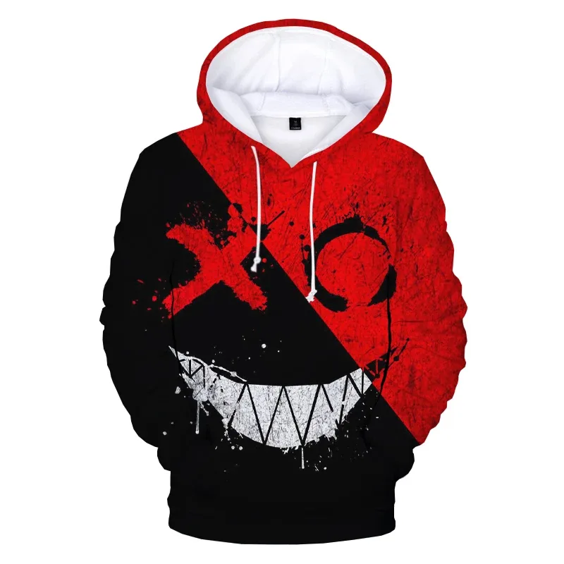 Pattern Trendy Devil Smiling Face 3D Printed Hoodie Sweatshirts Men Women Fashion Casual Funny Pullovers Hip Hop Hoodies — image 4