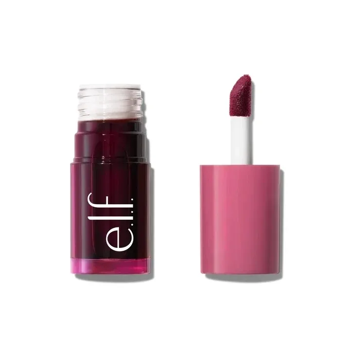 Popular Elf Brand Portable Fruit Flavor Lip Gloss Thin Hydrating Nourishing Repairing Improve Lip Lines Tinted Lip Balm Cosmetic