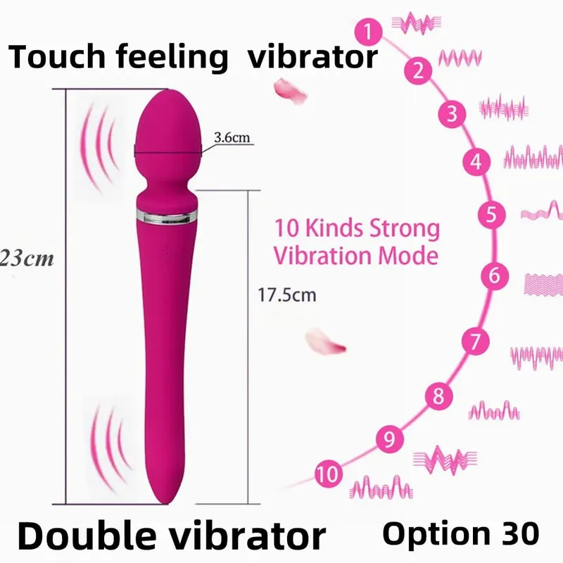 Body Massage Vagina Magic Wand Massager AV Vibrators Dildo Masturbator Product Clitoris Stimulator Adult Sex Toy Women Men Penis — image 34