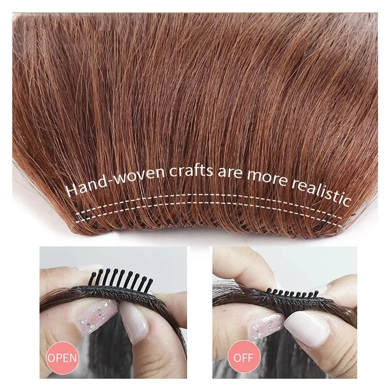 Peruca almofada sintética peça de cabelo 20cm 30cm dois cartões almofada de uma peça raiz de cabelo aumentar quantidade extensões de cabelo