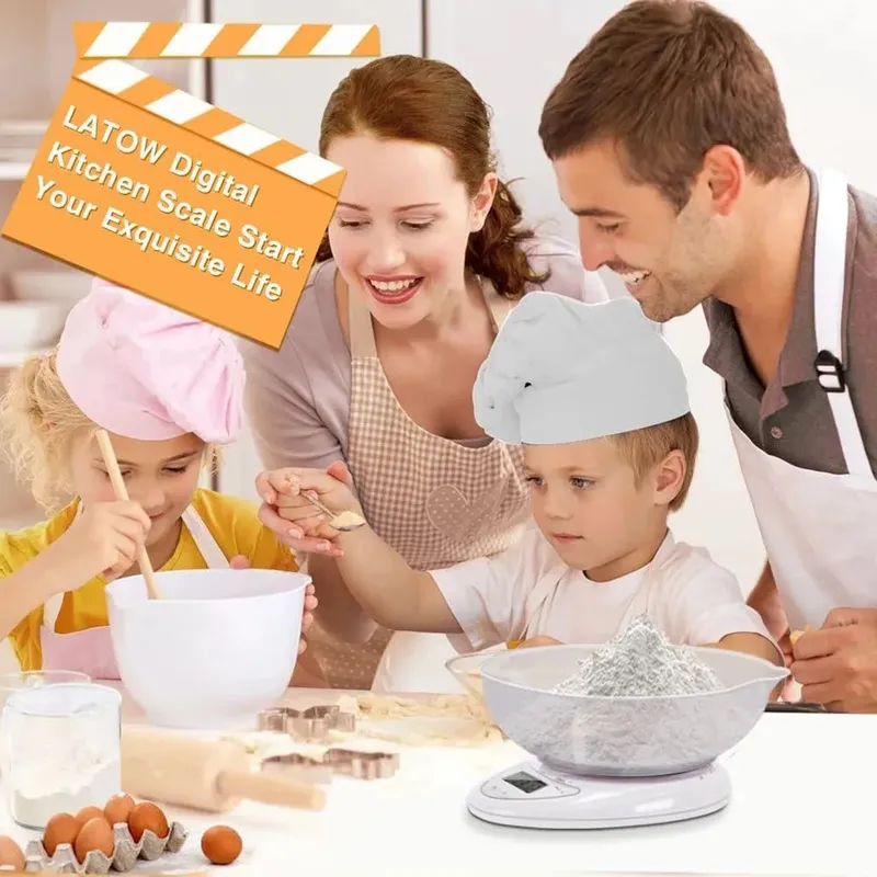 5kg/1g 1kg/0.1g Portable Digital Scale LED Electronic Scales Postal Food Measuring Weight Kitchen LED Electronic Scales — image 6