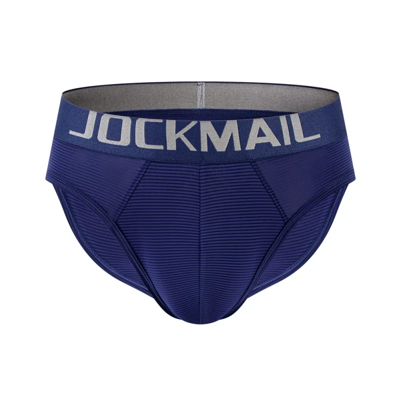Männer Unterwäsche Kurze Sexy Low-rise Gestreiften Bikini Athletic Supporters Unterhose Nachtwäsche Nylon Schnell Trocknend Atmungsaktiv — image 2