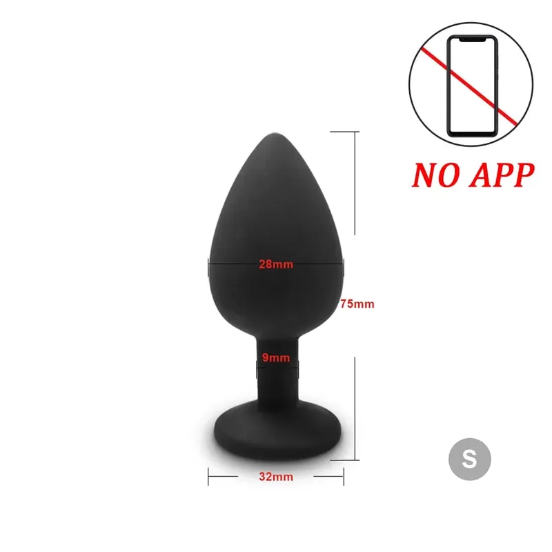 Wireless Bluetooth Prostate Massager Vibartor for Male APP Remote Control Butt Plug Women Anal Vibrating Adults Sex Toys