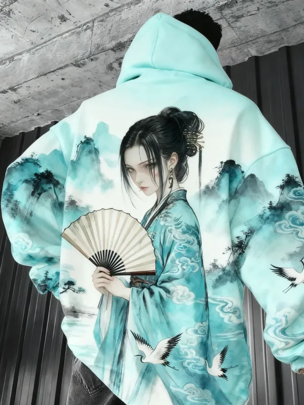 2026 quente anime menina volta padrão moletom casual manga longa com capuz pulôver impressão 3d topo moda oversized hoodies masculinos