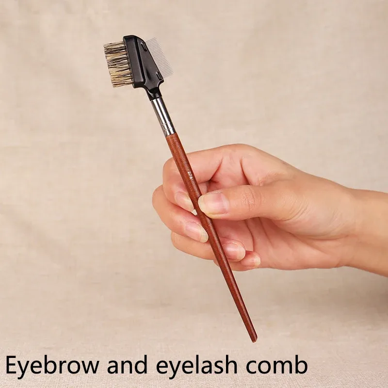 Professional Soft Makeup Brush Makeup Tools Liquid Foundation Concealer Make Up Brush Wood Handle Brushes Beauty Tool Wholesale — image 35