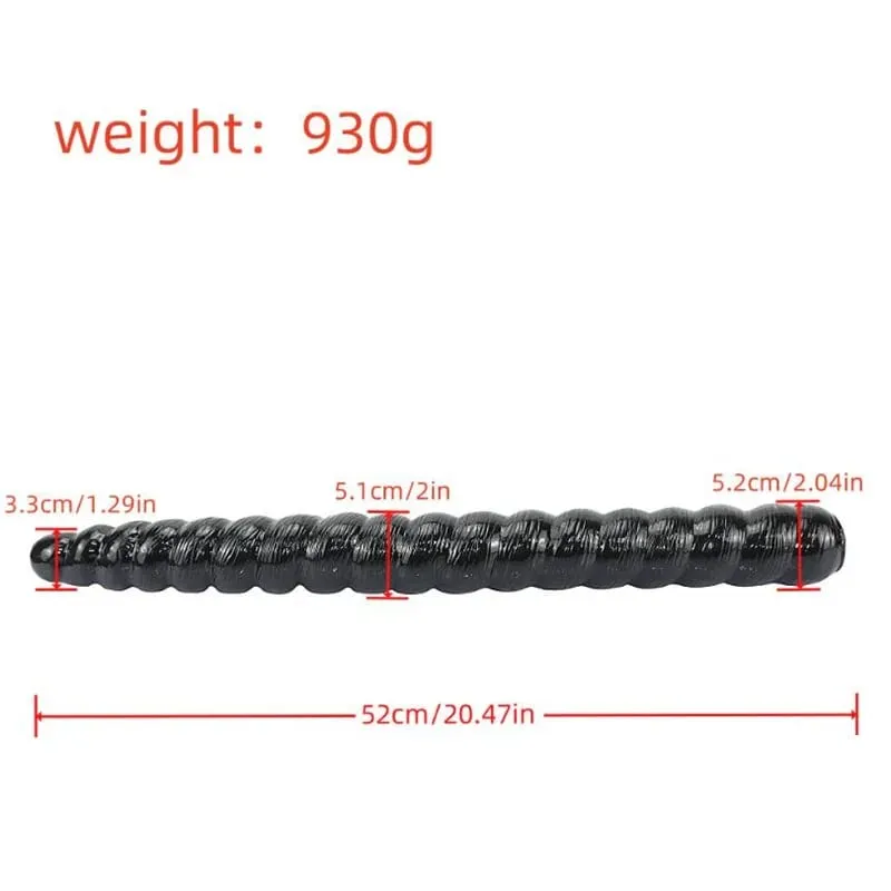 Long Anal Plug Dildo Stimulate Vagina and Anus Big ButtPlug Prostate Massager Sex Toys for Women Men Anal Dilator Adult Products — image 2