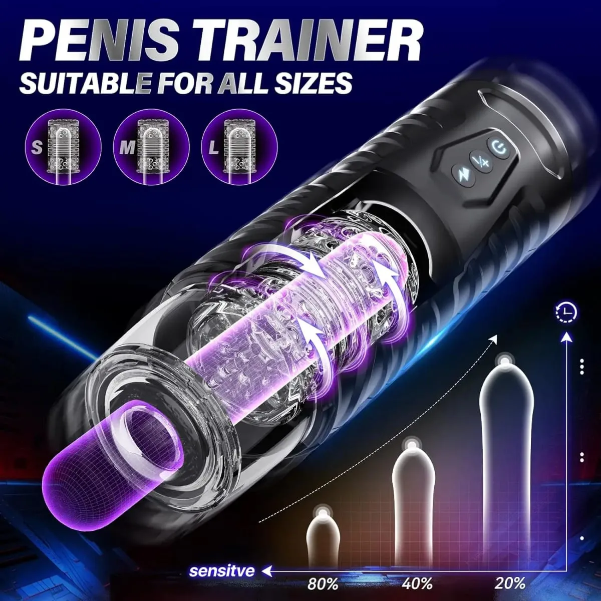 Electric Masturbation Cup Vagina Masturbator Automatic Shaking Sucking Sexy Groans Male Masturbator Pussy Adult Tools Sex Toys — image 4
