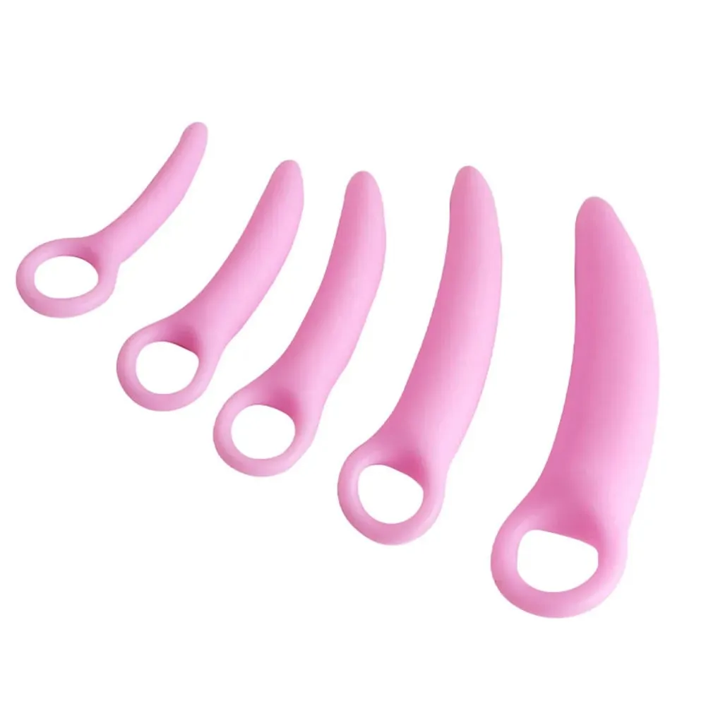 anal plug bullet masturbation Silicone Lesbian Gspot Stimulation Gay Finger Ring butt adult Sex Toys For Women Games — image 2