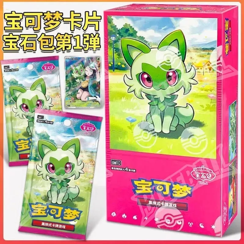 Pack de gemmes pokemon Violet écarlate Original Vol6, boîte fine TCG, cartes de combat à collectionner, Version chinoise simplifiée, jouets, cadeau — image 10