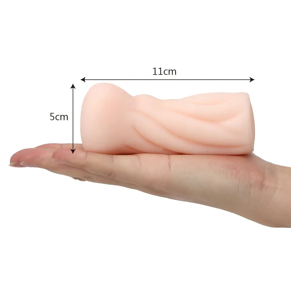 11cm Silicone Male Masturbator Artificial Mouth Anal Vaginal For Men 18 Penis Pump Glans Sucker Real Pussy Sex Toys Erotic Goods — image 6