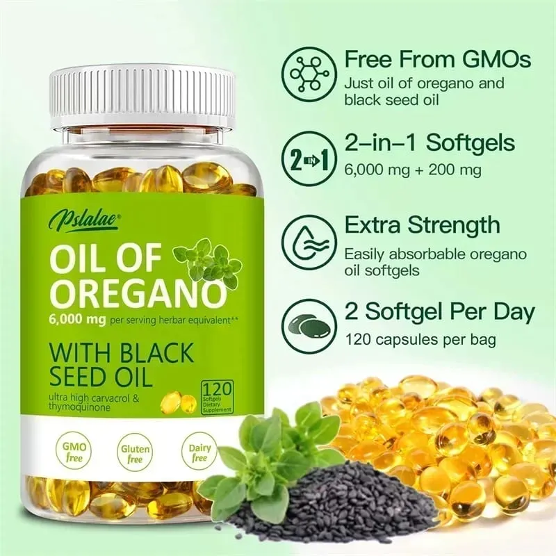 Oregano Oil - Natural Antioxidant Immune Support Balance Intestinal Flora Promote Digestion and Absorption — image 5
