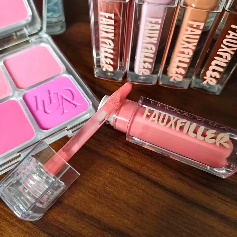 Popular Lip Gloss Is Smooth and Easy To Apply Matte Non Stick Cup Powder Is Fine and Long-lasting Makeup 4 Color Blusher Product — image 4