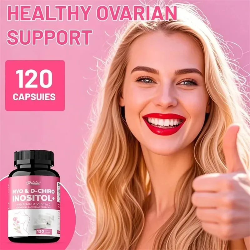 MYO & D-CHIRO INOSITOL - Supports Hormone Balance Healthy Cycles Female Ovarian Health and Boosts The Immune SystemSupplement