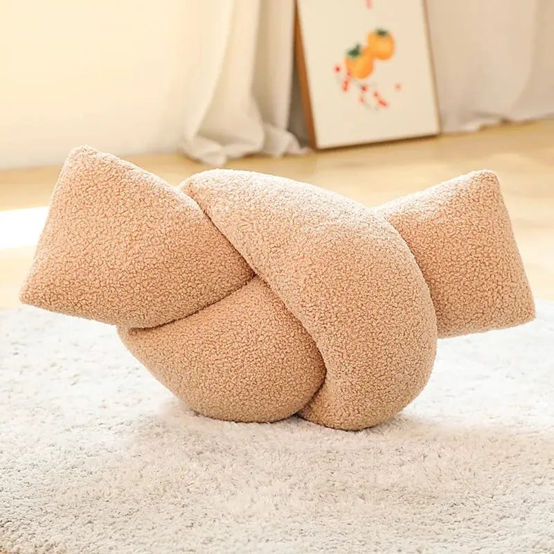 INS Popular Plush Yellow Moon Ball Shape Cushion Stuffed Donut Twist Bar Throw Pillow Home Decoration Room Pillow Birthday Gift — image 18