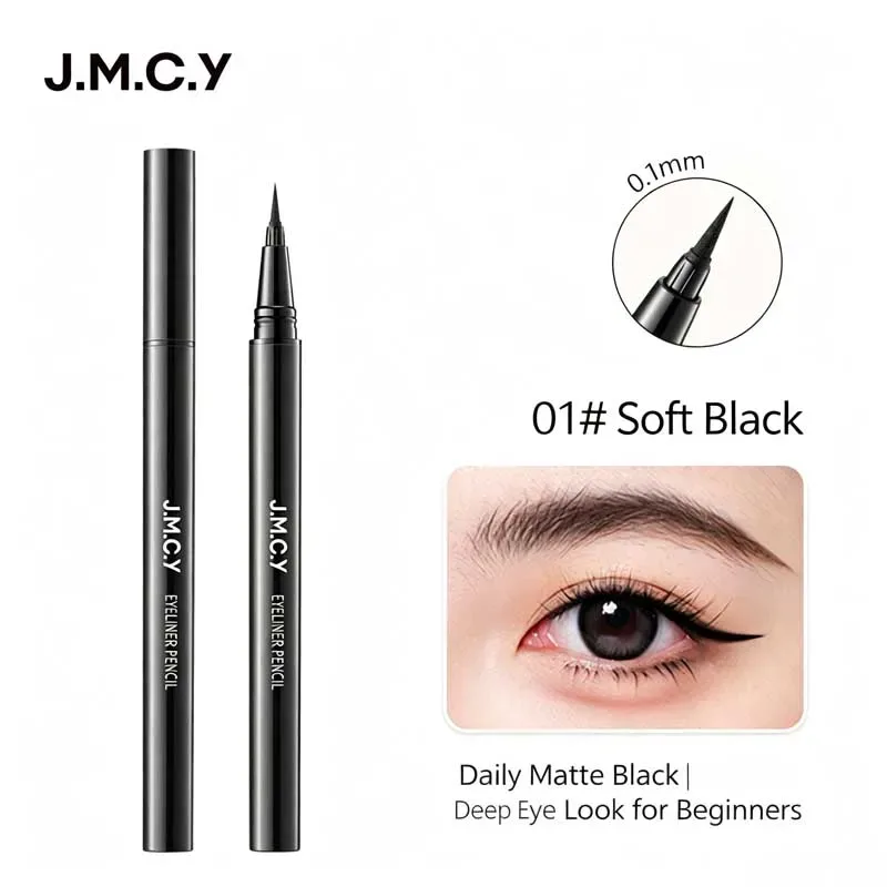 1 Pcs Black Color Eye Make-up Liquid Eyeliner Lasting Waterproof Non Fading Beauty Makeup Tools Quick Dry Non Halo Dye Eyeliner