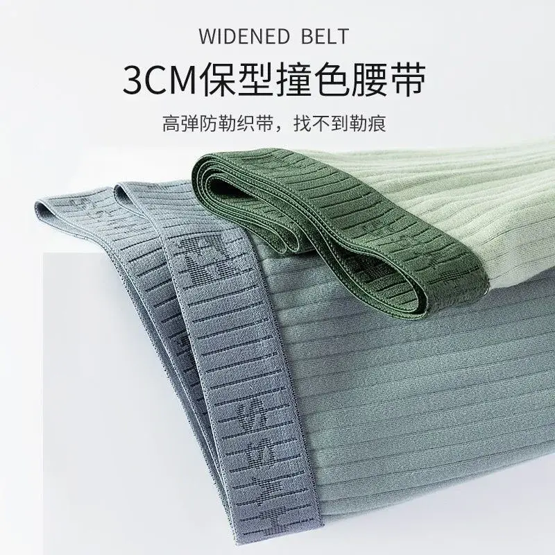7Pcs/Lot Men's Cotton Underwear Boxer Shorts Pure Cotton Breathable Mid-waist High Elasticity Men's Sexy Soft Men's Shorts L-4XL