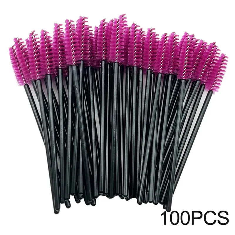 Wholesale Lash Brushes Eyelashes Extension Brush 100/300pcs For Woman And Man Mascara Wands Applicator Spoolers Makeup Tools — image 12
