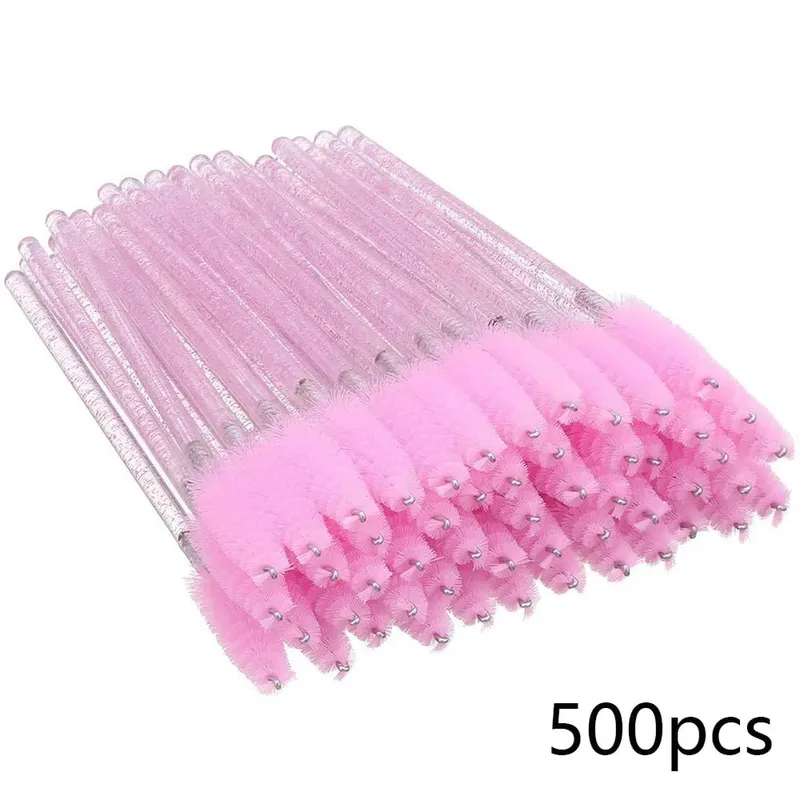 500Pcs Lash Brushes Eyelashes Extension Brush Kits Makeup Tool For EyelashMascara Wands Applicator Spoolers Tools Wholesaler