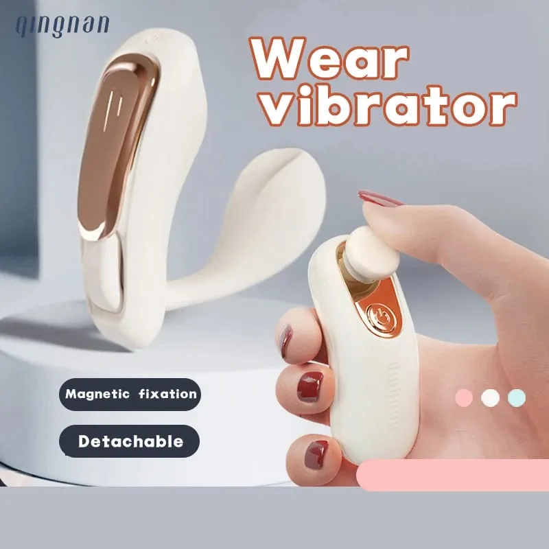 Wear vibrator telescopic G-spot clitoral stimulator Wireless control couple flirting Woman sex toys U-vibrator G-spot Sex shops — image 2