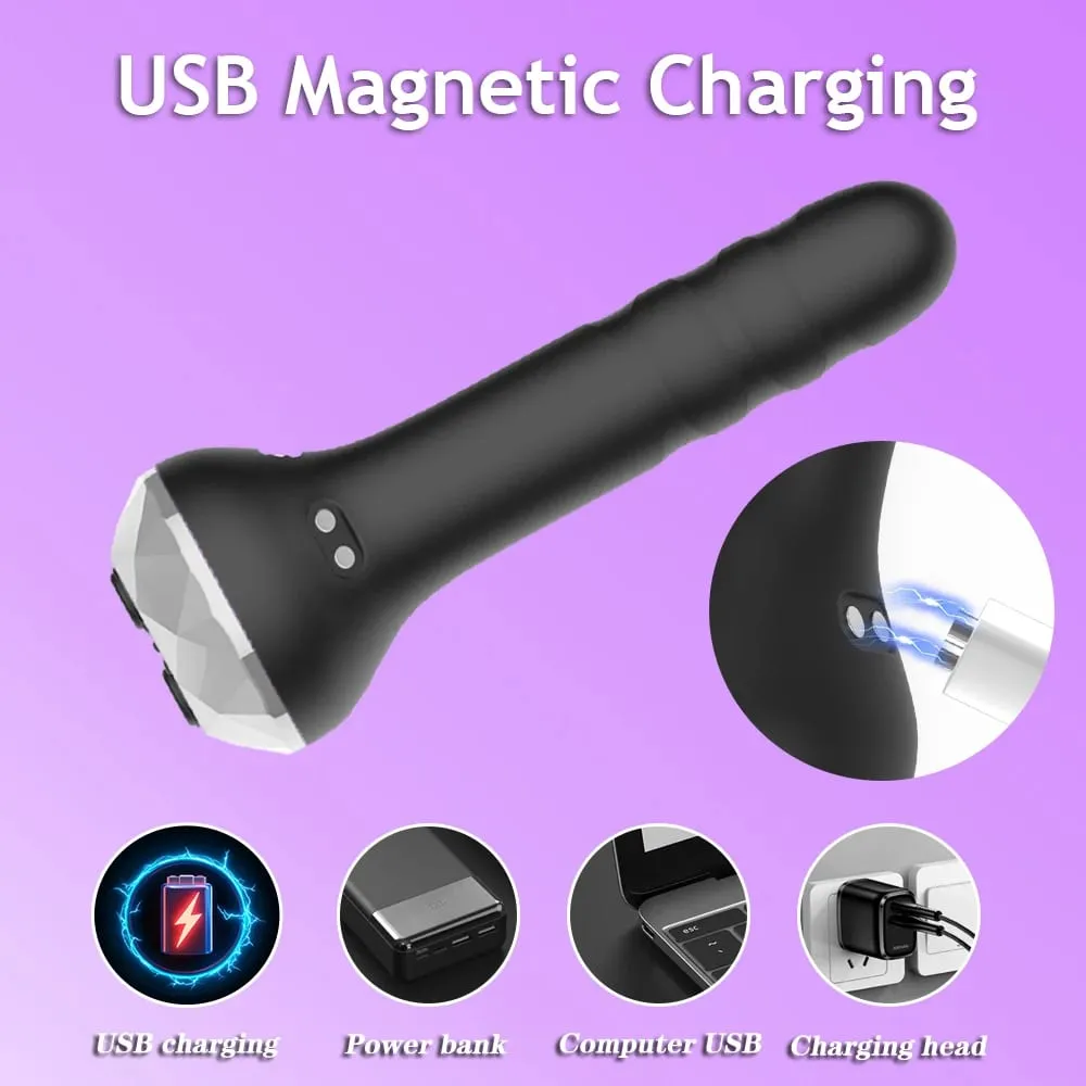 Jouets anaux vibrants pour hommes et femmes, masseur de Prostate avec 10 plugs anaux rotatifs vibrants, adaptés aux débutants, jouets sexuels pour hommes et femmes
