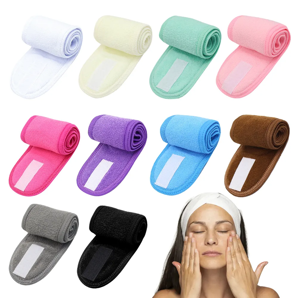 Eyelash Extension Headband Makeup Eyelash Extension Supplies Lashes Accessories Face Washing Bath SPA Facial Adjustable Headband — image 2
