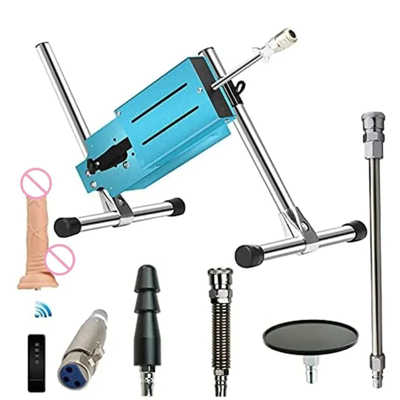 New Sex Machine App & Wired & Wireless Control Turbo Gear Powerful Love Machine with Dildo for Adults Masturbation