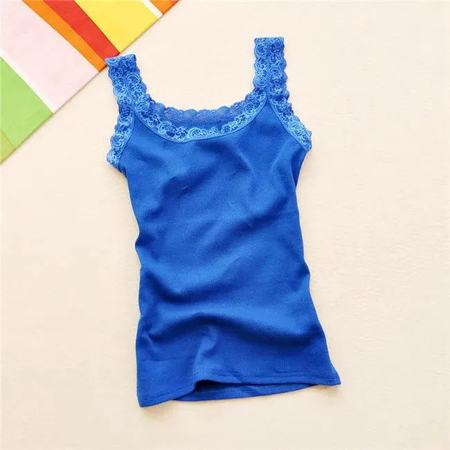 Camisole Lingere Tank Top Lace Strap White Black Sleep Vest Bralette Crop Top Sexy Camis Slim Corset Undershirt Tanks — image 15