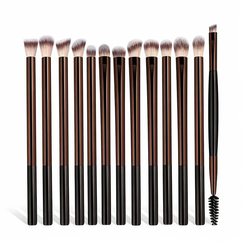 3pcs Makeup Brush Set Blade eyeliner brush fine oblique head eyebrow brush outline eyeliner ultra-thin eye shadow brush makeup b — image 16