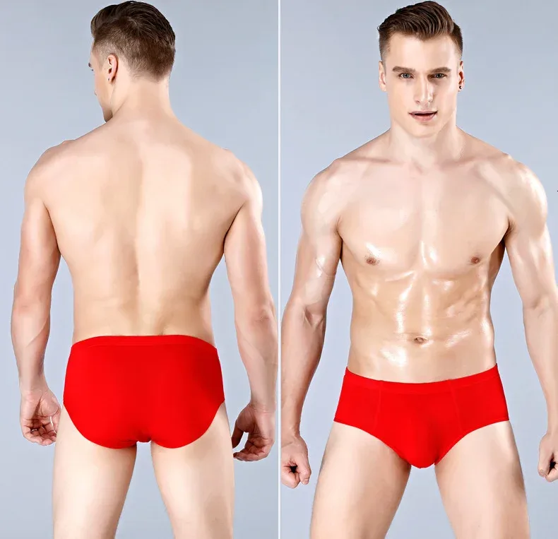 3 Packs Set Plus Size Solid Breathable Men Briefs Sexy Bamboo Fiber Hot Man Undrewear Black Sexy Male Panties New 5XL 6XL 2024 — image 16