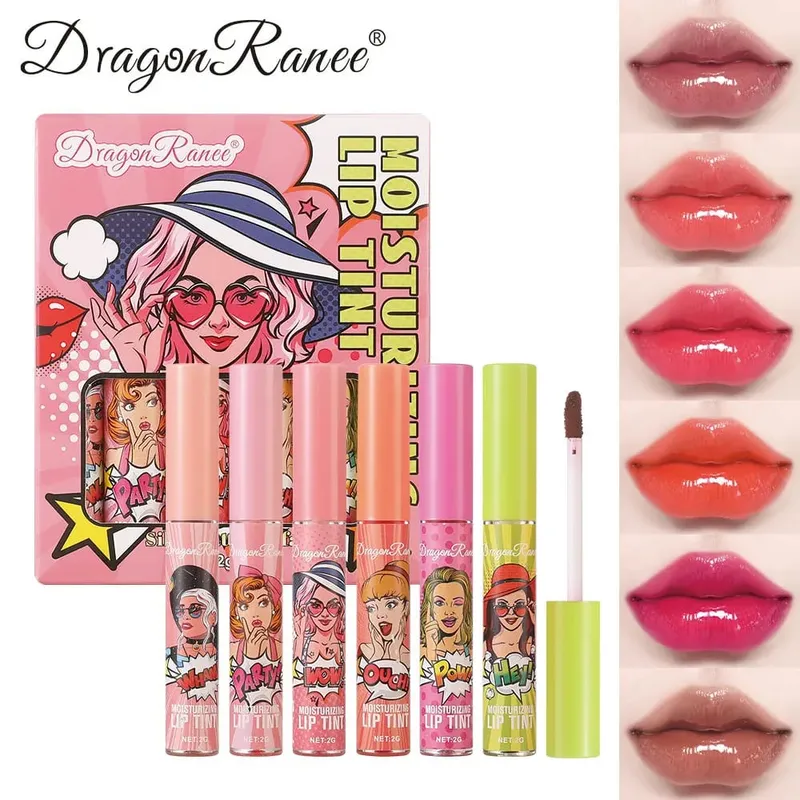 6-pack Lip Gloss Set is easy to color and does not fade. It is a must-have for beginners with lip gloss and holiday